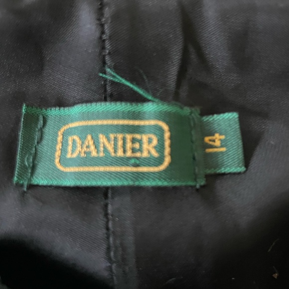 Vintage Rare!! Floor Length Black Suede Danier Skirt. Size14 - Picture 3 of 10